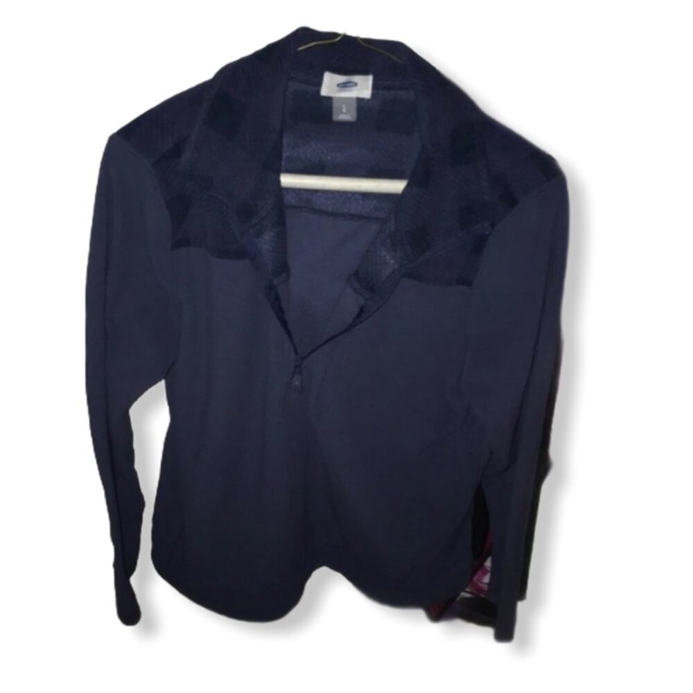 Old Navy quarter zip pullover Navy L
